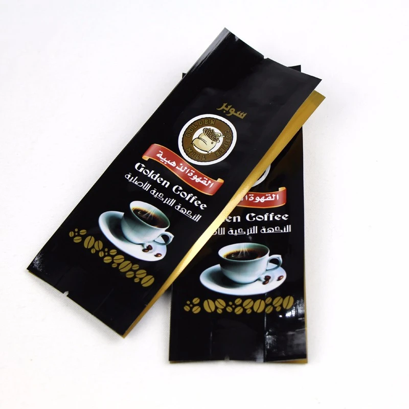 Bag Coffi Gusset Ochr Ffoil Alwminiwm Aluminum Foil Side Gusset Coffee Bag