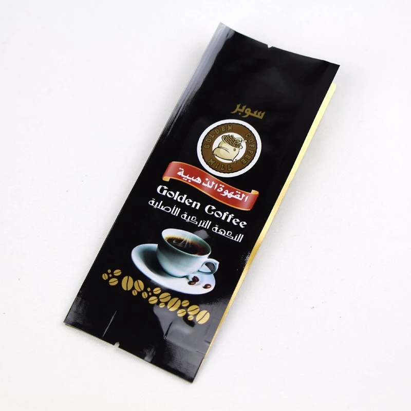 Bag Coffi Gusset Ochr Ffoil Alwminiwm Aluminum Foil Side Gusset Coffee Bag