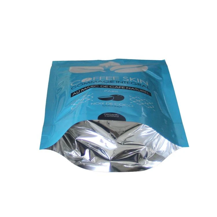 Bag Coffi Melin Sefydlog 250g wedi'i lamineiddio Laminated 250g Stand Up Foil Coffee Bag