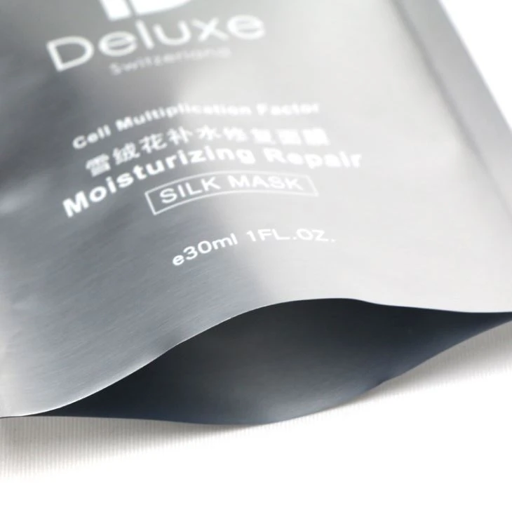 cosmetic aluminum plastic packaging bag
