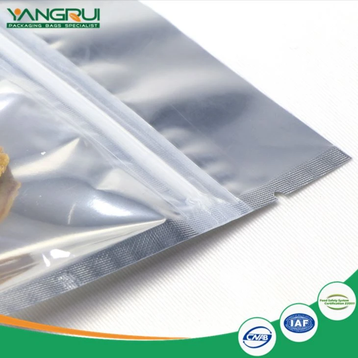 Transparent Aluminum Foil Standing Up Pouch