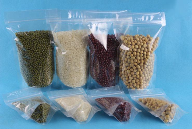 PET / PPP Transparenct Doypack Bag pecynnu ffrwythau wedi'u sychu