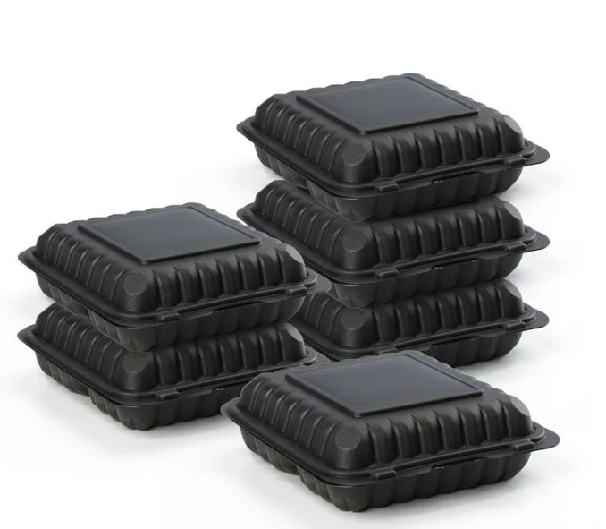 Blwch Cludo i Ffwrdd 9 Modfedd 3 Compartment