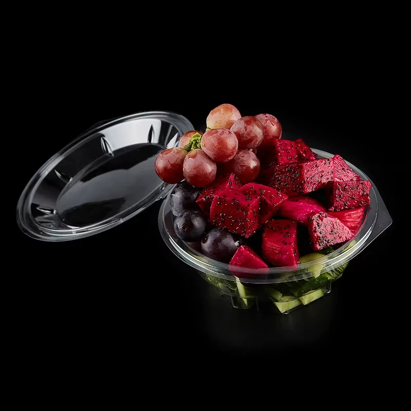 PET plastic take out container